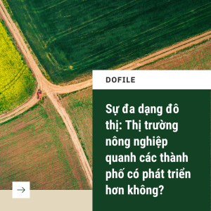 Tác động của sự đa dạng đô thị đến thị trường nông nghiệp