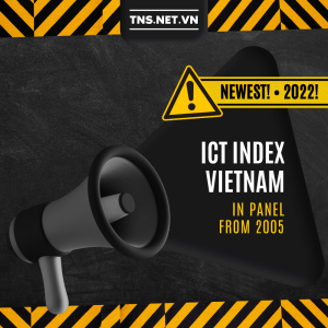 Bộ chỉ số ICT Việt Nam dạng bảng từ 2005