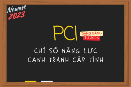 Newest 2023: Bộ dữ liệu PCI dạng bảng 2006 - 2023